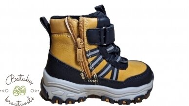 Clibee žieminiai batai (21-26) Camel/Black 3