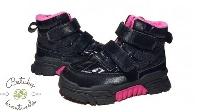 Clibee žieminiai batai (26-31) Black/Peach 1
