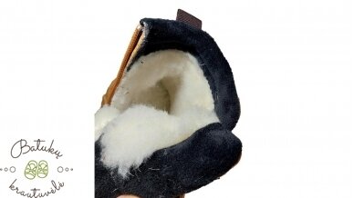 Clibee žieminiai batai (32-37) Black/Camel 5