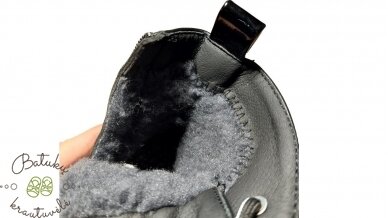 Clibee žieminiai batai papuošti sagtimi (26-31) Black 4 Clibee žieminiai batai papuošti sagtimi (26-31) Black 4