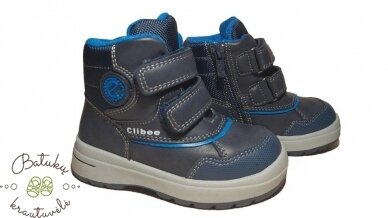 Clibee žieminiai batai su Clibee ženkliuku (21-26) Blue/Blue Clibee žieminiai batai su Clibee ženkliuku (21-26) Blue/Blue