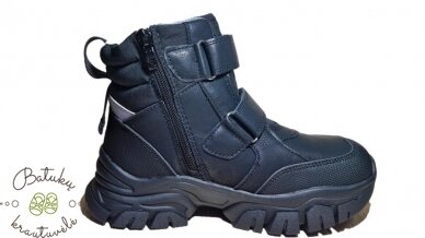 Clibee žieminiai batai su dviem lipukais (32-37) Black/Green 3 Clibee žieminiai batai su dviem lipukais (32-37) Black/Green 3