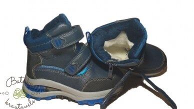 Clibee žieminiai batai su mėlynais akcentais pade (26-31) Blue/Blue 5