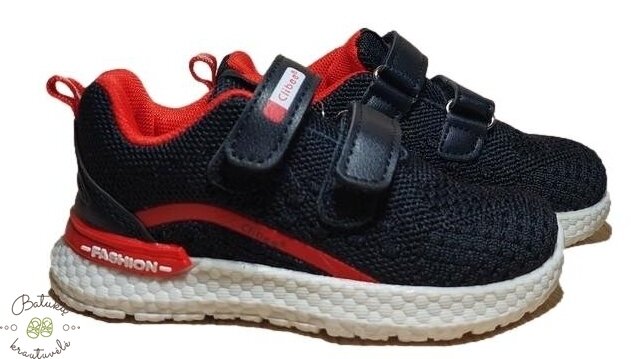 Clibee kedukai su dviem lipukais (21-26) Black/Red Clibee kedukai su dviem lipukais (21-26) Black/Red
