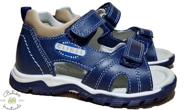 Clibee basutės (21-26) Blue/Khaki Clibee basutės (21-26) Blue/Khaki