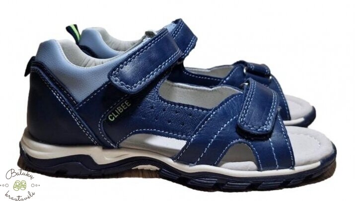 Clibee basutės (32-37) Blue/Denim Blue Clibee basutės (32-37) Blue/Denim Blue