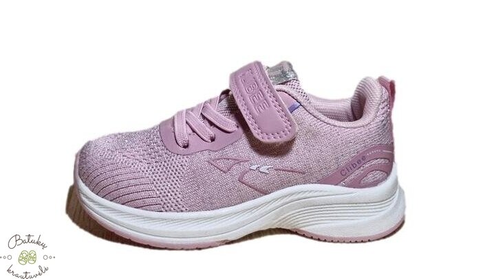 Clibee tekstiliniai kedai (26-31) Pink 2