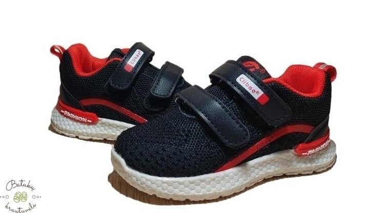 Clibee kedukai su dviem lipukais (21-26) Black/Red 1 Clibee kedukai su dviem lipukais (21-26) Black/Red 1