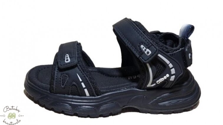 Clibee sportinio stiliaus basutės (26-31) Black 2 Clibee sportinio stiliaus basutės (26-31) Black 2
