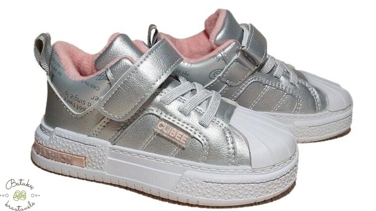 Clibee laisvalaikio kedukai/batukai (21-25) Silver/Pink Clibee laisvalaikio kedukai/batukai (21-25) Silver/Pink