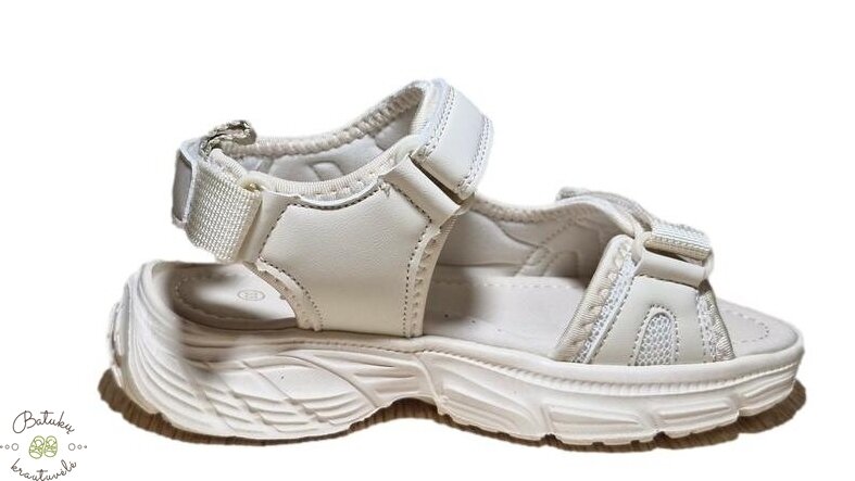 Clibee sportinio stiliaus basutės (32-37) Beige 3 Clibee sportinio stiliaus basutės (32-37) Beige 3