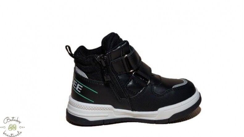 Clibee aulinukai su dviem lipukais (21-26) Black/Green 3 Clibee aulinukai su dviem lipukais (21-26) Black/Green 3
