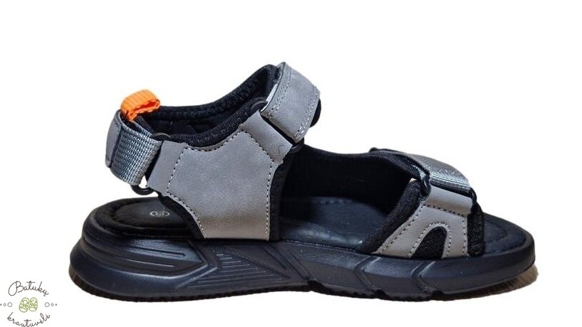 Clibee sportinio stiliaus basutės (32-37) Grey 3 Clibee sportinio stiliaus basutės (32-37) Grey 3