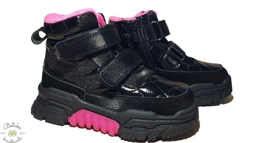 Clibee žieminiai batai (26-31) Black/Peach