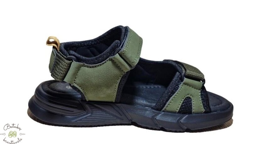 Clibee sportinio stiliaus basutės (32-37) Green/Yellow 3 Clibee sportinio stiliaus basutės (32-37) Green/Yellow 3