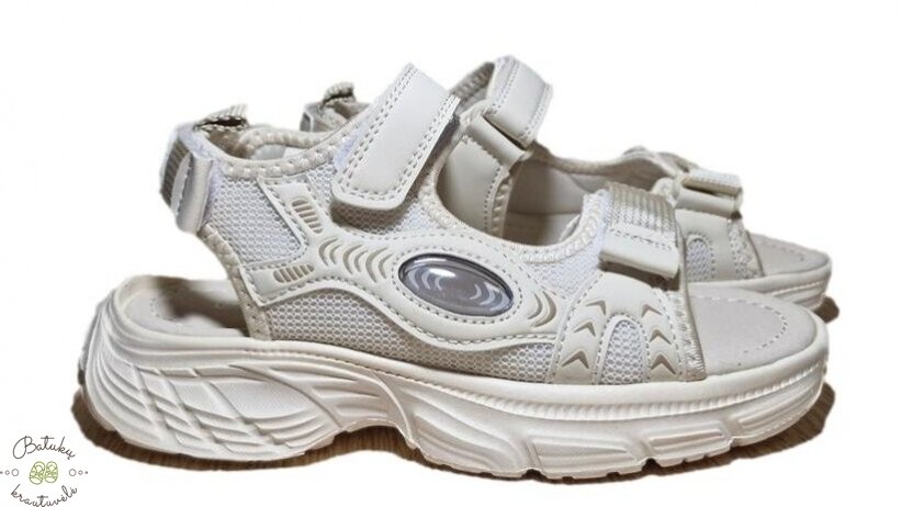 Clibee sportinio stiliaus basutės (32-37) Beige Clibee sportinio stiliaus basutės (32-37) Beige