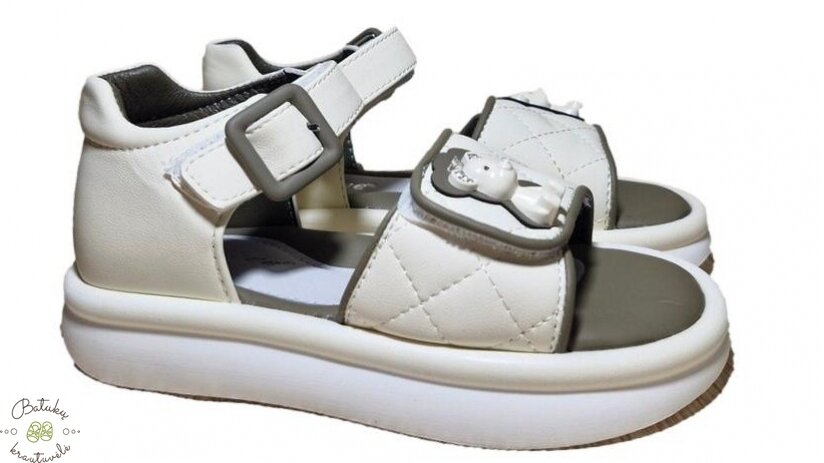 Clibee basutės su meškučiu (26-31) Beige Clibee basutės su meškučiu (26-31) Beige