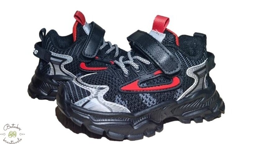 Clibee tekstiliniai kedukai (20-25) Black/Red 1 Clibee tekstiliniai kedukai (20-25) Black/Red 1