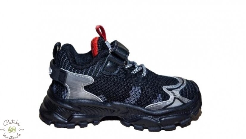 Clibee tekstiliniai kedukai (20-25) Black/Red 3 Clibee tekstiliniai kedukai (20-25) Black/Red 3