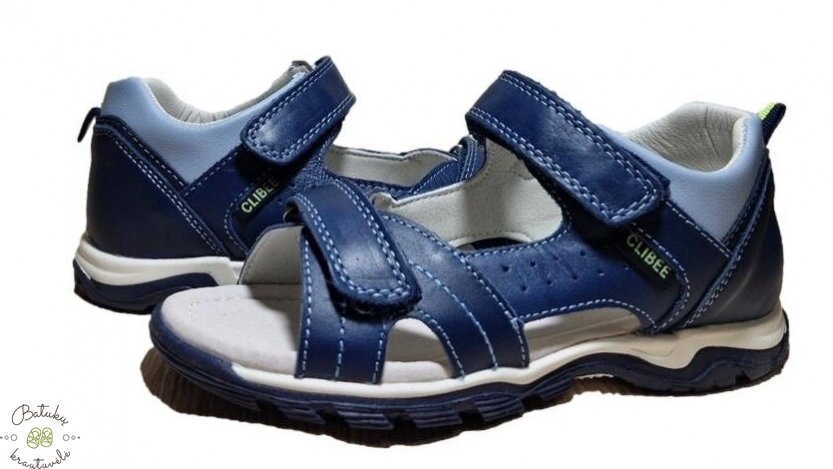 Clibee basutės (32-37) Blue/Denim Blue 1 Clibee basutės (32-37) Blue/Denim Blue 1