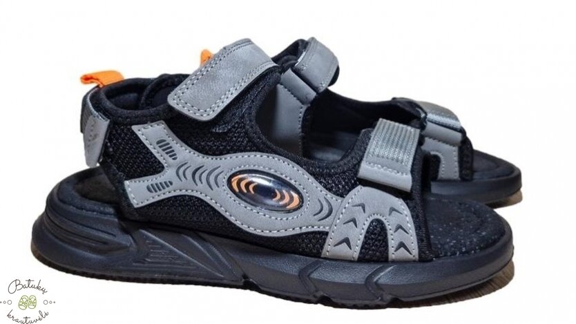Clibee sportinio stiliaus basutės (32-37) Grey Clibee sportinio stiliaus basutės (32-37) Grey
