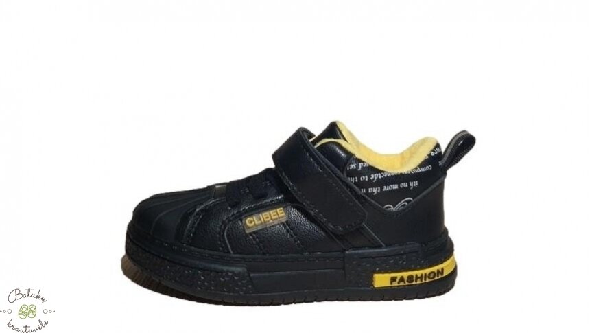 Clibee laisvalaikio kedukai/batukai (21-25) Black/Yellow 2 Clibee laisvalaikio kedukai/batukai (21-25) Black/Yellow 2