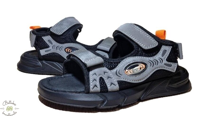 Clibee sportinio stiliaus basutės (32-37) Grey 1 Clibee sportinio stiliaus basutės (32-37) Grey 1