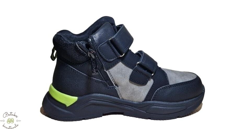 Clibee aulinukai su dviem lipukais (32-37) Grey/Black 3 Clibee aulinukai su dviem lipukais (32-37) Grey/Black 3