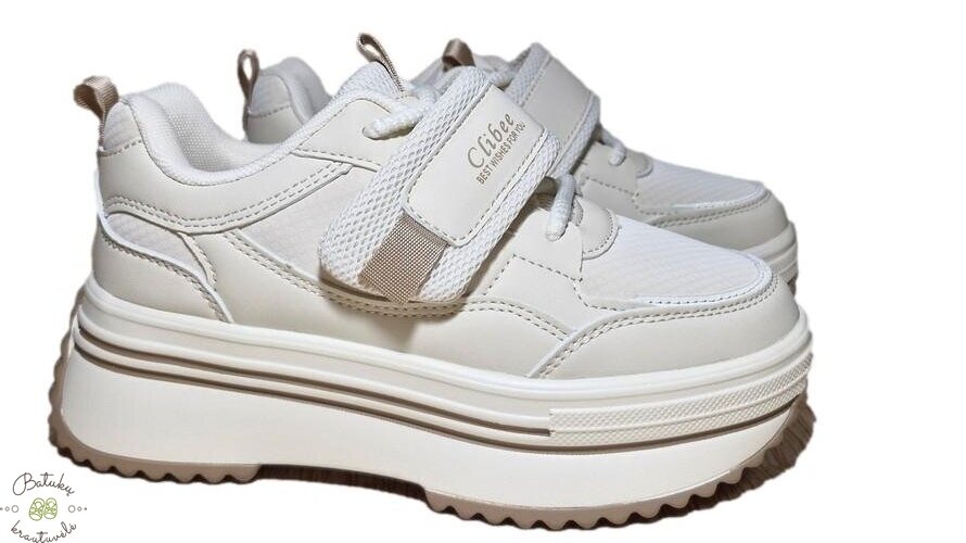 Clibee platforminiai kedai (33-38) Beige Clibee platforminiai kedai (33-38) Beige