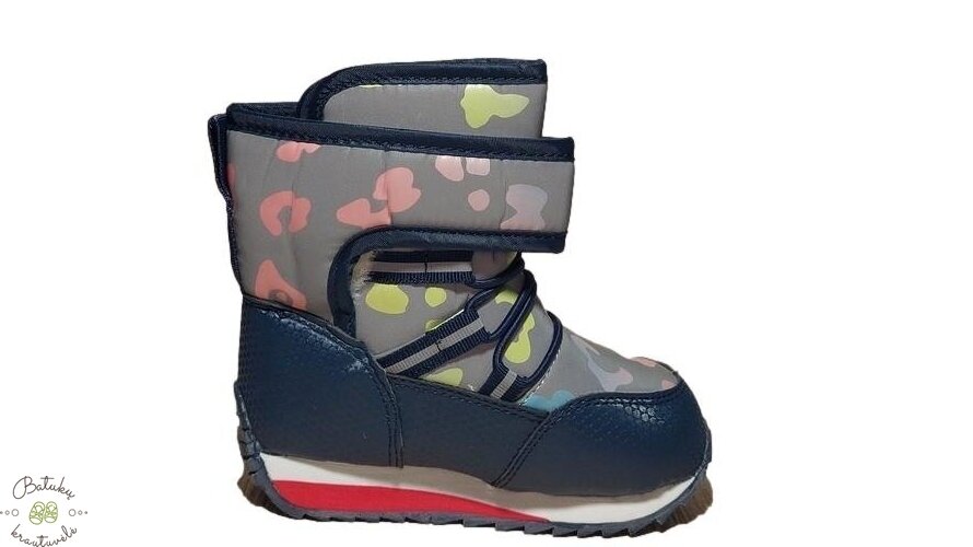 Clibee sniego batai su lipuku (22-27) Black/Red 3 Clibee sniego batai su lipuku (22-27) Black/Red 3