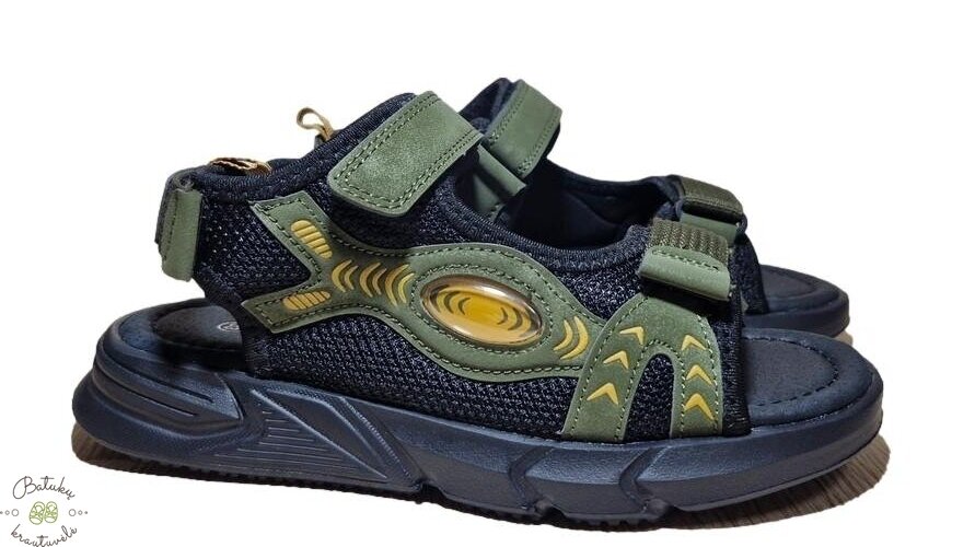 Clibee sportinio stiliaus basutės (32-37) Green/Yellow Clibee sportinio stiliaus basutės (32-37) Green/Yellow
