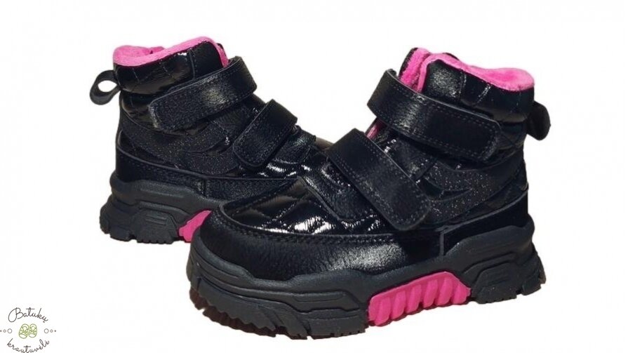Clibee žieminiai batai (26-31) Black/Peach 1