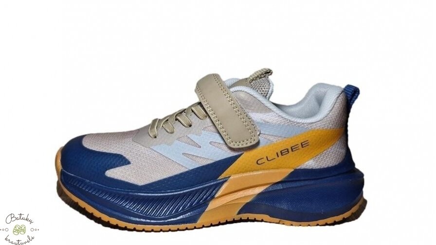 Clibee kedai su mėlynu padu (32-37) Chaki 2 Clibee kedai su mėlynu padu (32-37) Chaki 2