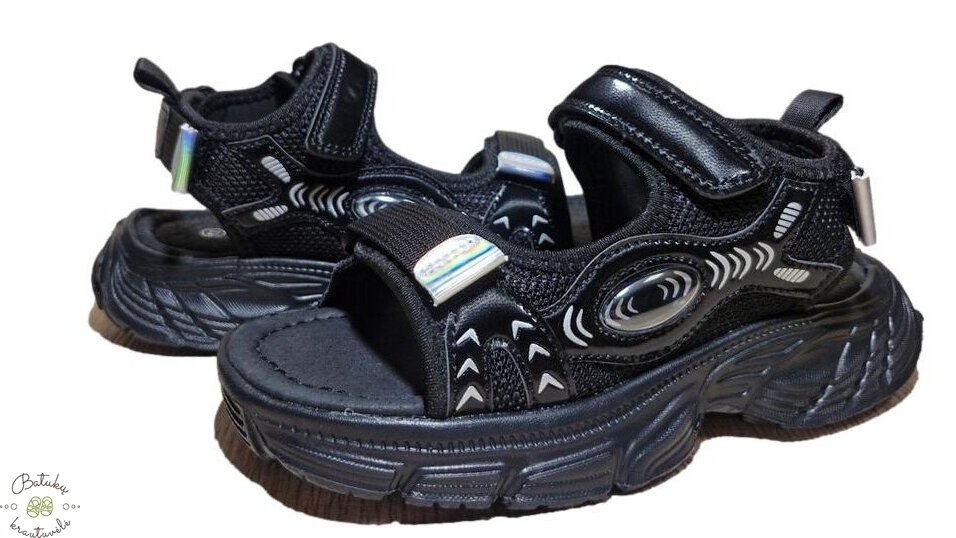 Clibee sportinio stiliaus basutės (32-37) Black 1 Clibee sportinio stiliaus basutės (32-37) Black 1