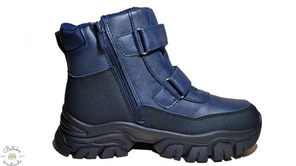 Clibee žieminiai batai su dviem lipukais (32-37) Blue/Green 3