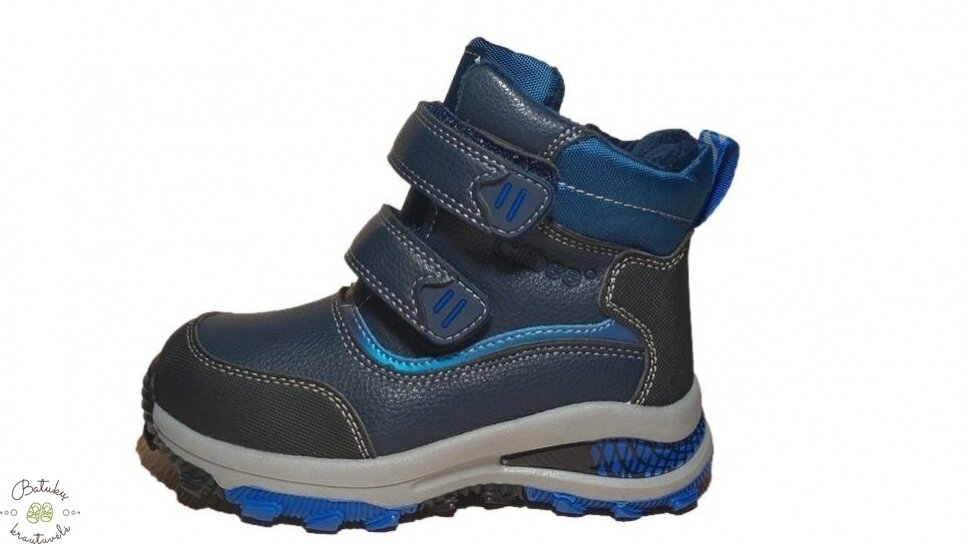 Clibee žieminiai batai su mėlynais akcentais pade (26-31) Blue/Blue 2 Clibee žieminiai batai su mėlynais akcentais pade (26-31) Blue/Blue 2