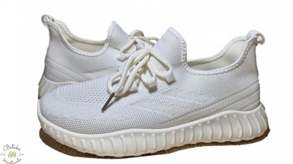 Clibee tekstiliniai kedukai (36-41) White 1