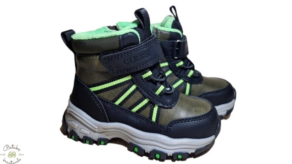 Clibee žieminiai batai (21-26) Green/Green Clibee žieminiai batai (21-26) Green/Green