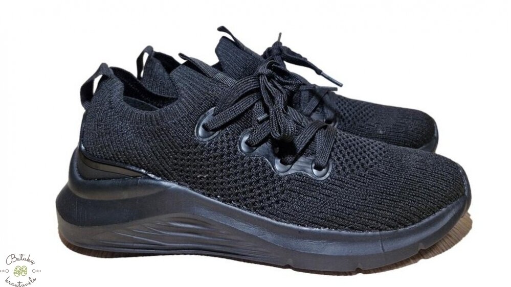 Clibee tekstiliniai kedukai (36-41) Black