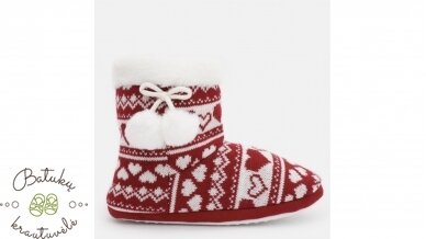 Cortina kambario batai  (36-41) Red 1