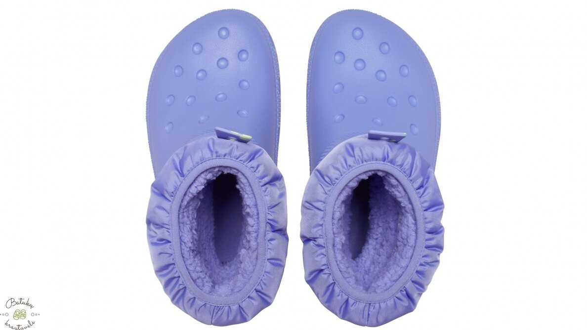 Crocs™ Classic Neo Puff Boot Kid's 207683, Digital Violet 2 Crocs™ Classic Neo Puff Boot Kid's 207683, Digital Violet 2