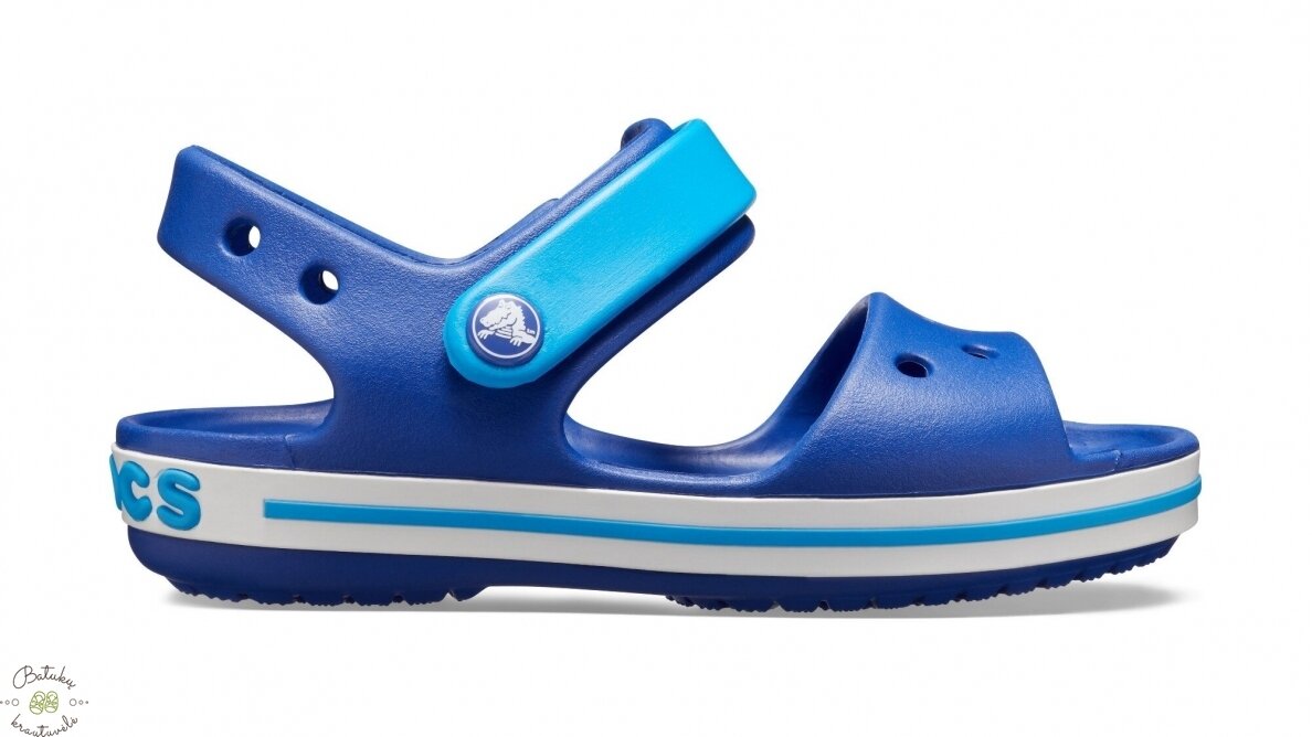 Crocs™ Kids' Crocband Sandal, Cerulean Blue/Ocean Crocs™ Kids' Crocband Sandal, Cerulean Blue/Ocean