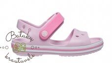 Crocs™ Kids' Crocband Sandal, Ballerina Pink