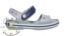 Crocs™ Kids' Crocband Sandal Kids, Light grey/Navy