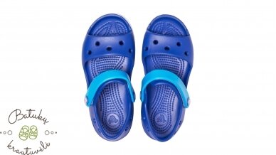Crocs™ Kids' Crocband Sandal, Cerulean Blue/Ocean 2 Crocs™ Kids' Crocband Sandal, Cerulean Blue/Ocean 2