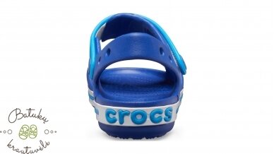 Crocs™ Kids' Crocband Sandal, Cerulean Blue/Ocean 3 Crocs™ Kids' Crocband Sandal, Cerulean Blue/Ocean 3