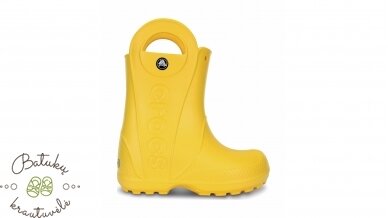 Crocs™ Kids' Handle It Rain Boot, Yellow