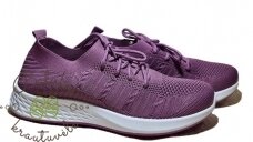 D. T. NEW YORK moteriški tekstiliniai batai (36-41) Purple