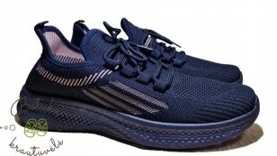D. T. NEW YORK moteriški tekstiliniai batai (36-40) Navy/Pink D. T. NEW YORK moteriški tekstiliniai batai (36-40) Navy/Pink
