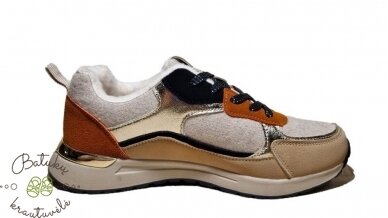 D. T. NEW YORK moteriški laisvalaikio batai (36-41) Beige 3 D. T. NEW YORK moteriški laisvalaikio batai (36-41) Beige 3